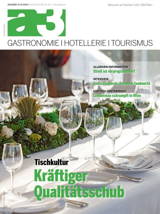 a3 GASTRONOMIE | HOTELLERIE | TOURISMUS