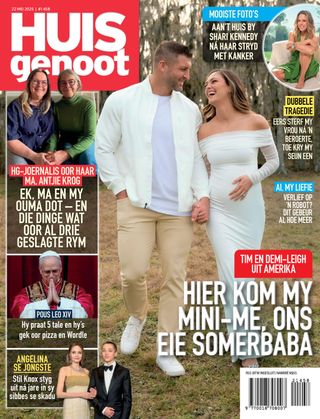 Huisgenoot - 22 Mei 2025 Huisgenoot Cover - 22 Mei 2025 Edition