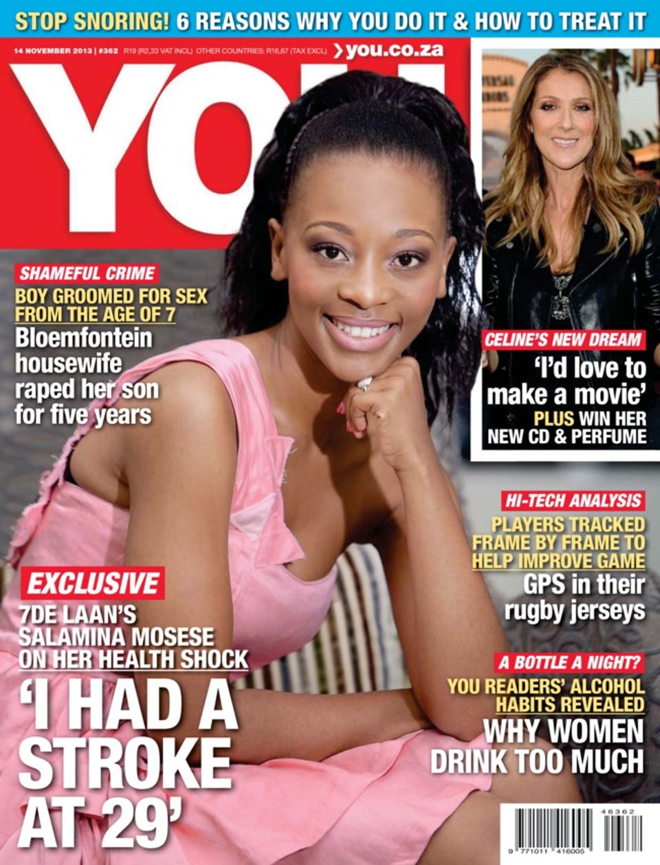 YOU South AfricaNovember 14 2013 Magazine Get your Digital Subscription