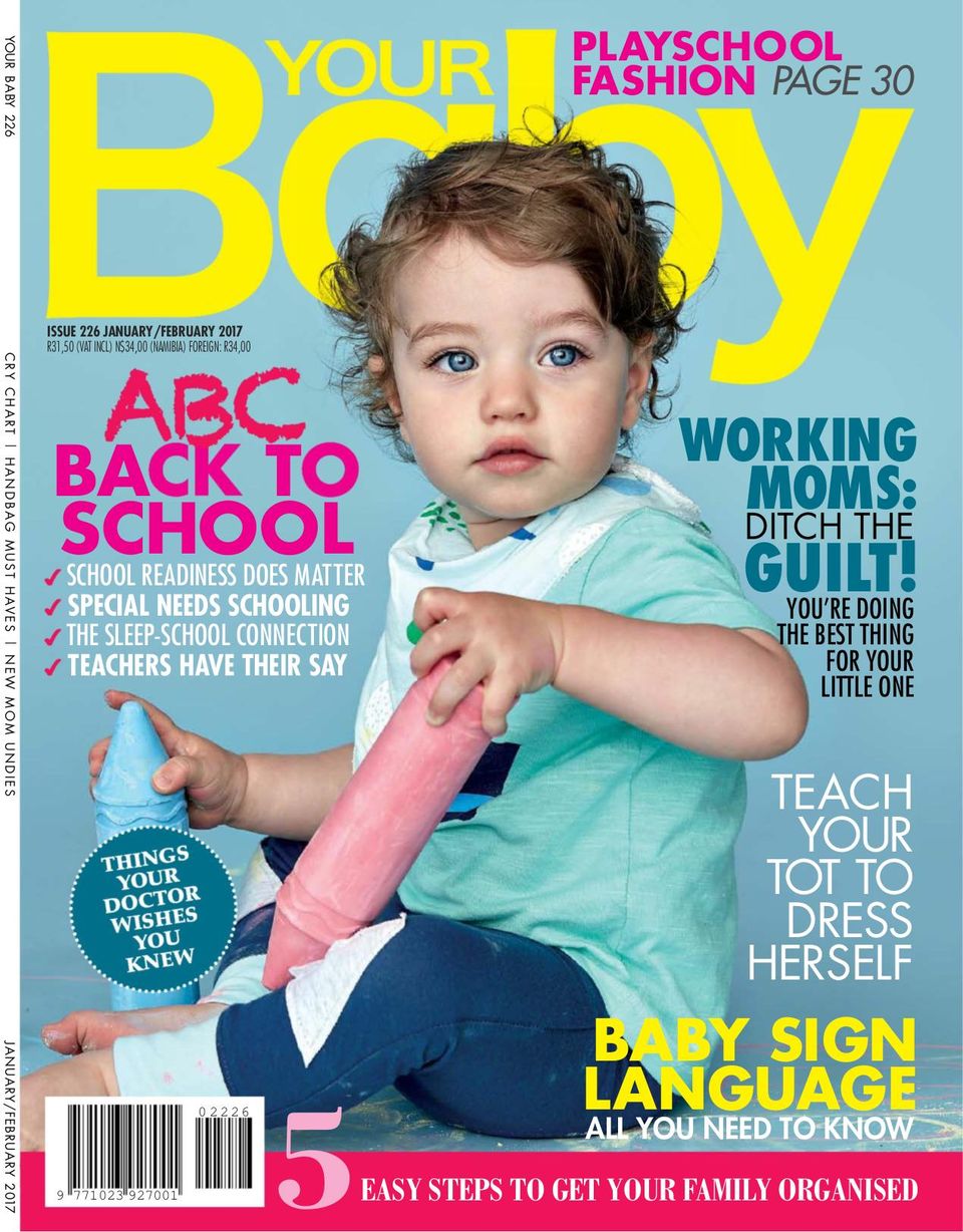 Your BabyJanuarie Februarie 2017 Magazine Get your Digital