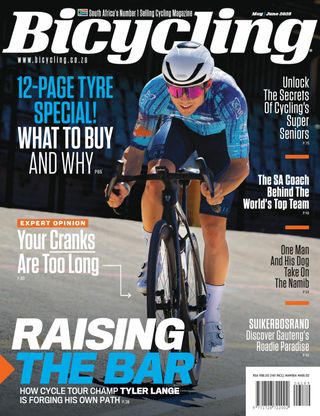 Bicycling South Africa  Cover - May/June 2025 Edition