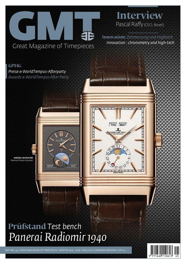 GMT, Great Magazine of Timepieces (German-English)