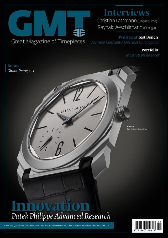 GMT, Great Magazine of Timepieces (German-English)