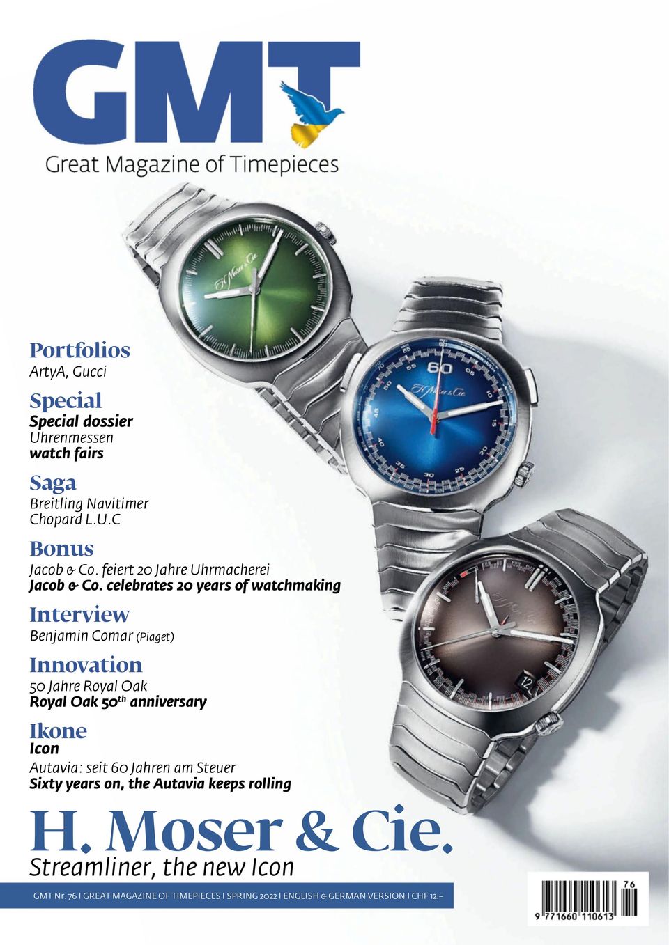 GMT, Great Magazine of Timepieces (German-English) Issue 76
