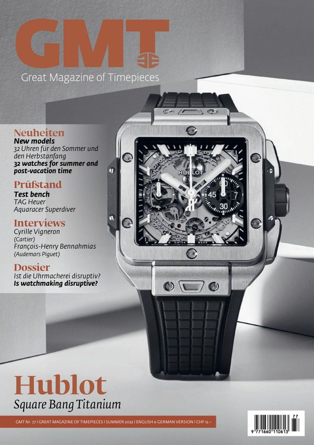 GMT, Great Magazine of Timepieces (German-English)