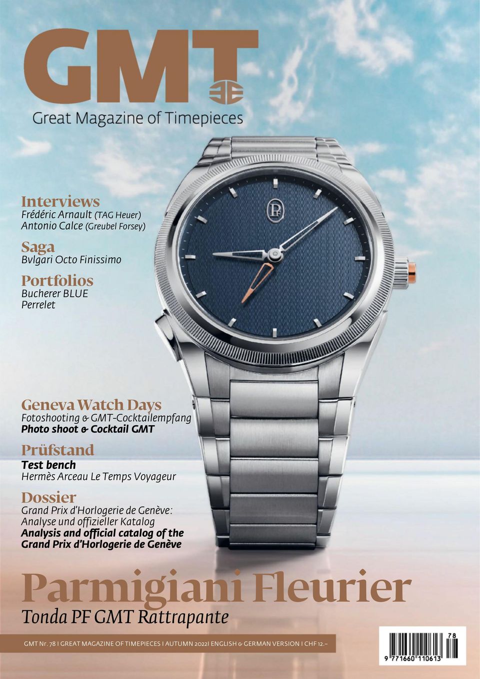 GMT, Great Magazine of Timepieces (German-English) Issue 78