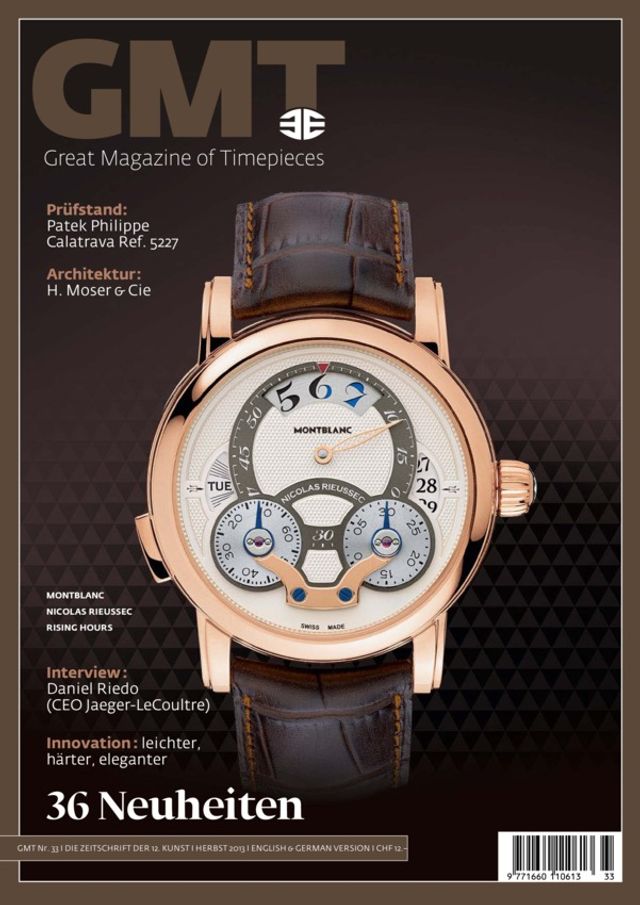 GMT, Great Magazine of Timepieces (German-English)