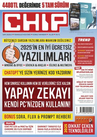 CHIP - Türkiye - Mayıs 2025 CHIP - Türkiye Cover - Mayıs 2025 Edition