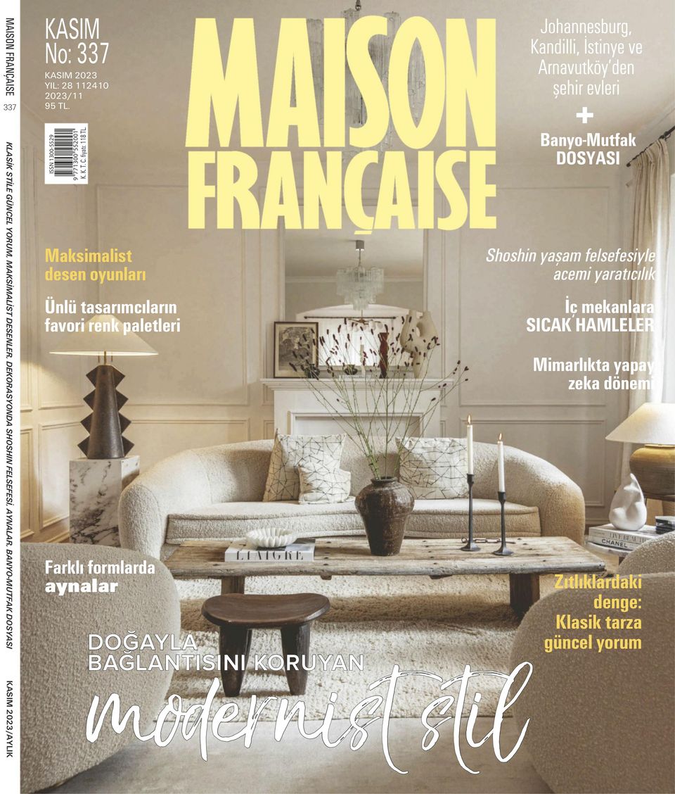 Get digital access to Maison Française - Kasım 2023 issue | Magzter.com