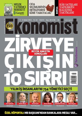 Ekonomist Magazine Cover - Haziran 08 2025 Edition