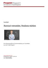 Juli 2015. Burnout vermeiden, Resilienz stärken