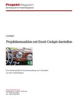 November 2014. Projektkennzahlen mit Excel-Cockpit darstellen
