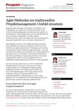 Oktober 2013. Wie führe ich agile Methoden ein?