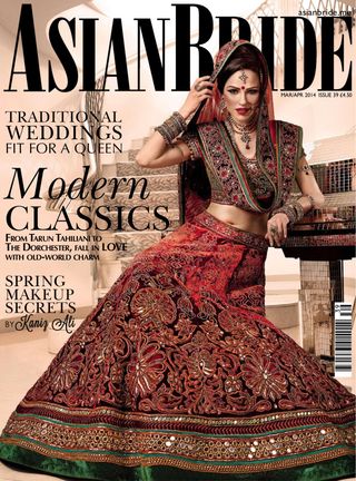Asian Bride  Cover - March - April 2014 Edition
