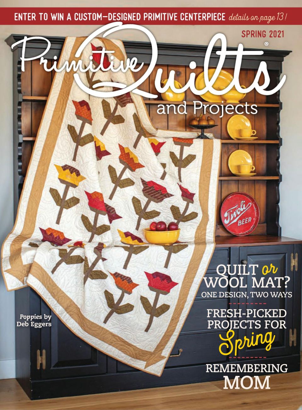 Primitive Quilts and ProjectsSpring 2021 Magazine
