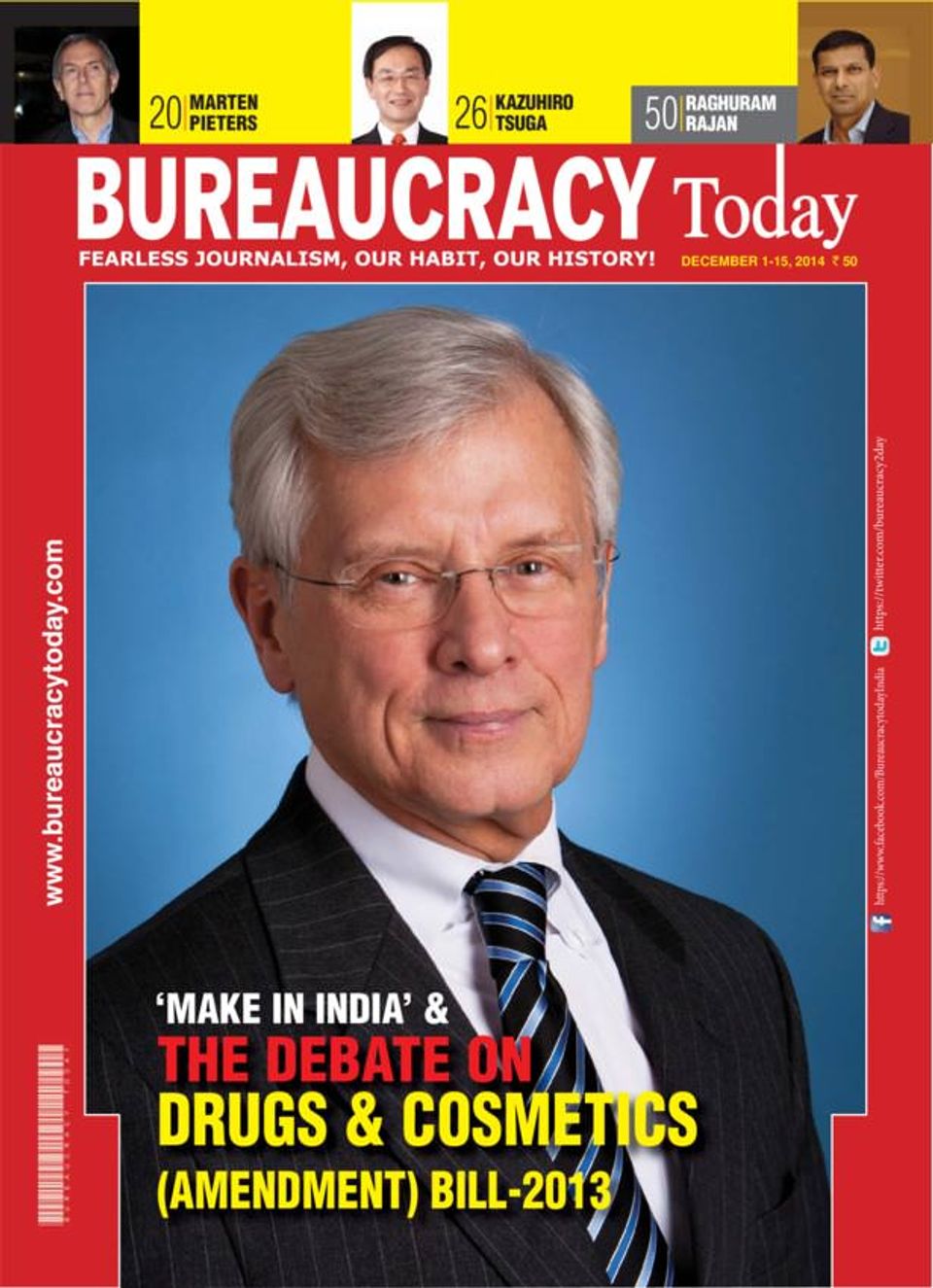 Get digital access to Bureaucracy Today December 01 2014 issue