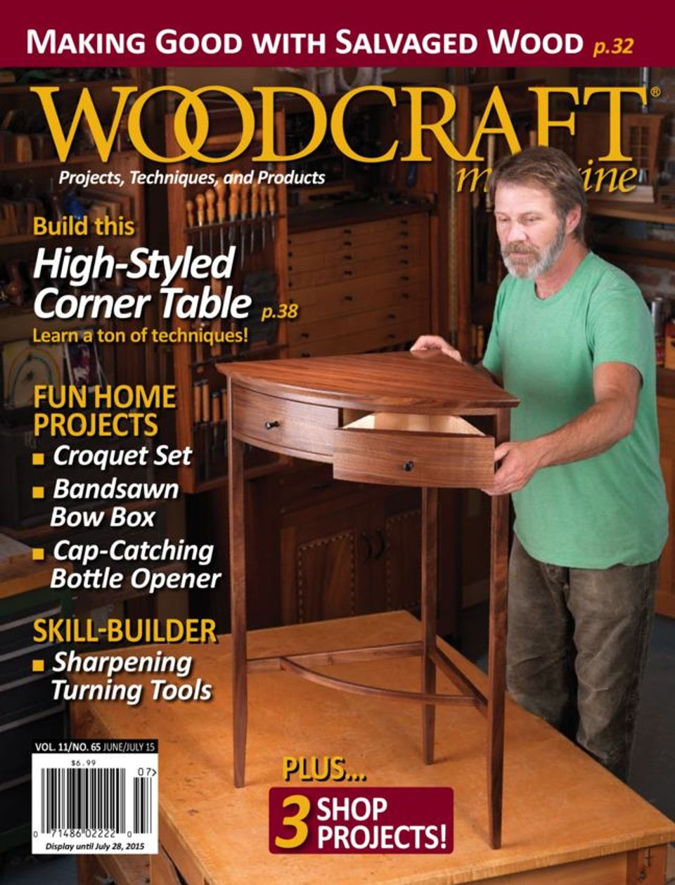 Woodcraft MagazineJuneJuly 2015 Magazine Get your Digital Subscription