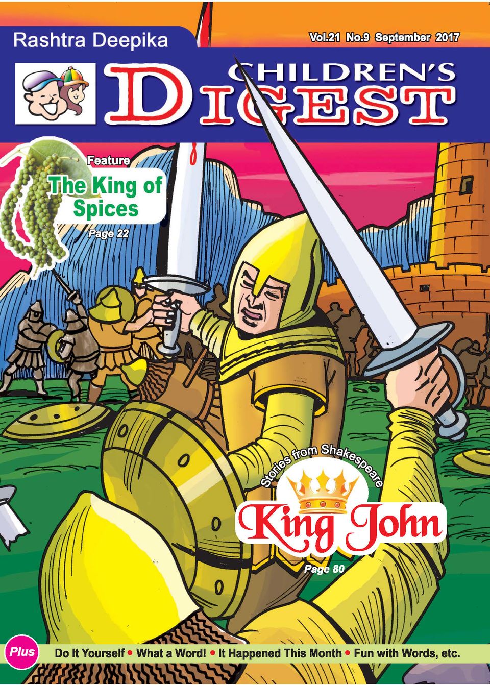 Children’s DigestSeptember 2017 Magazine Get your Digital Subscription