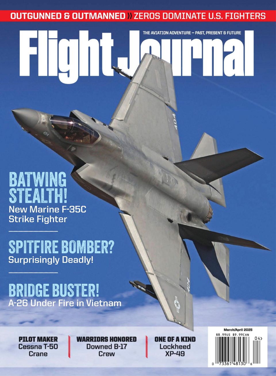 Flight Journal March - April 2025