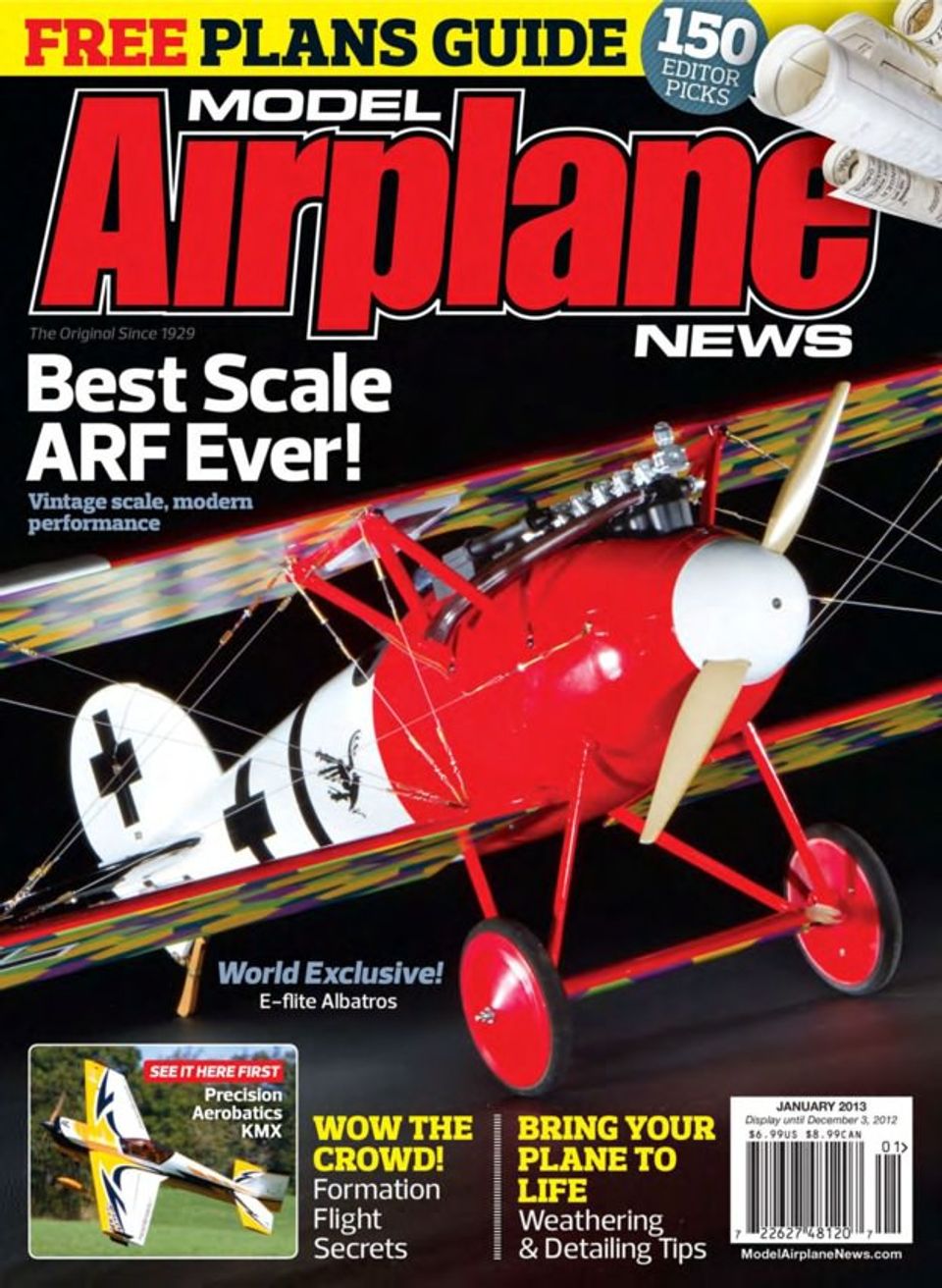 Model Airplane News-January 2013 Magazine - Get your Digital Subscription