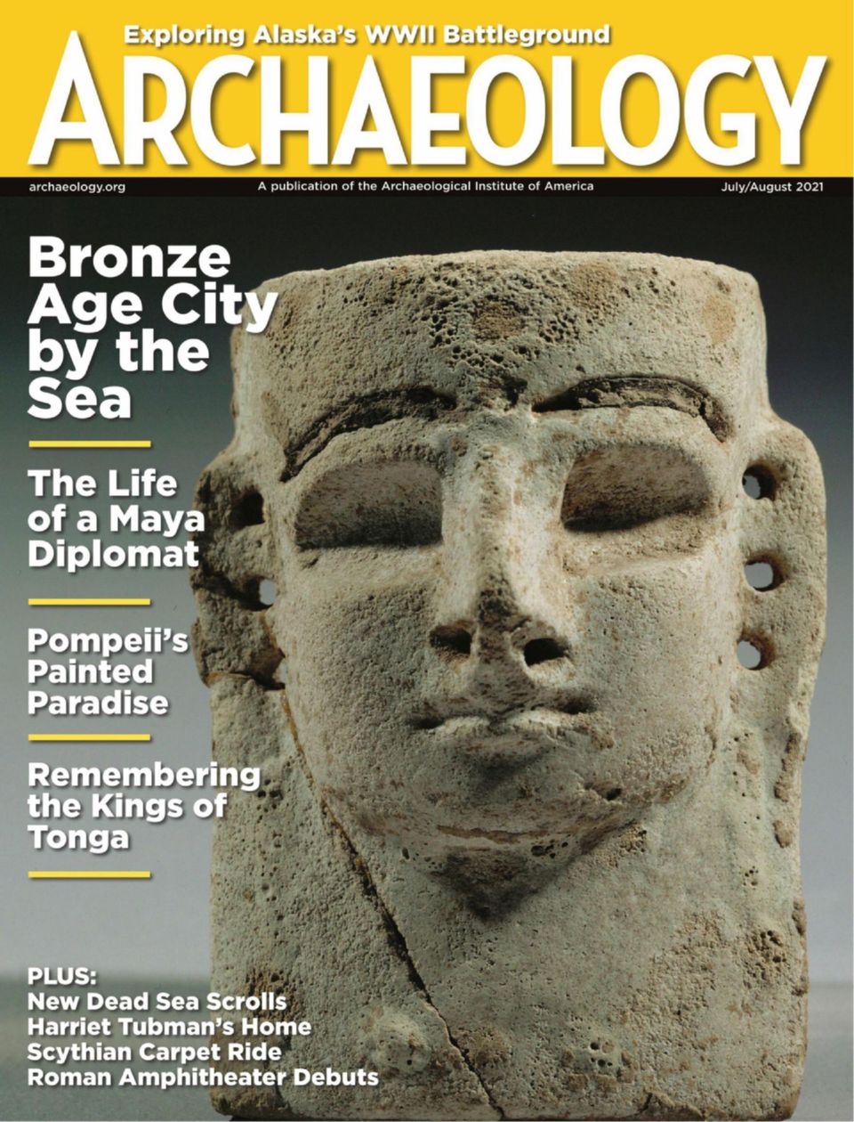 ArchaeologyJuly/August 2021 Magazine Get your Digital Subscription