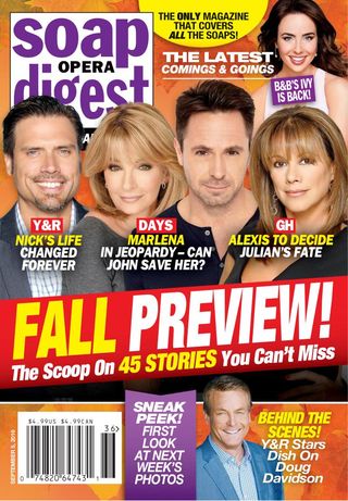 Soap opera digest young and the restless updates - ezympo