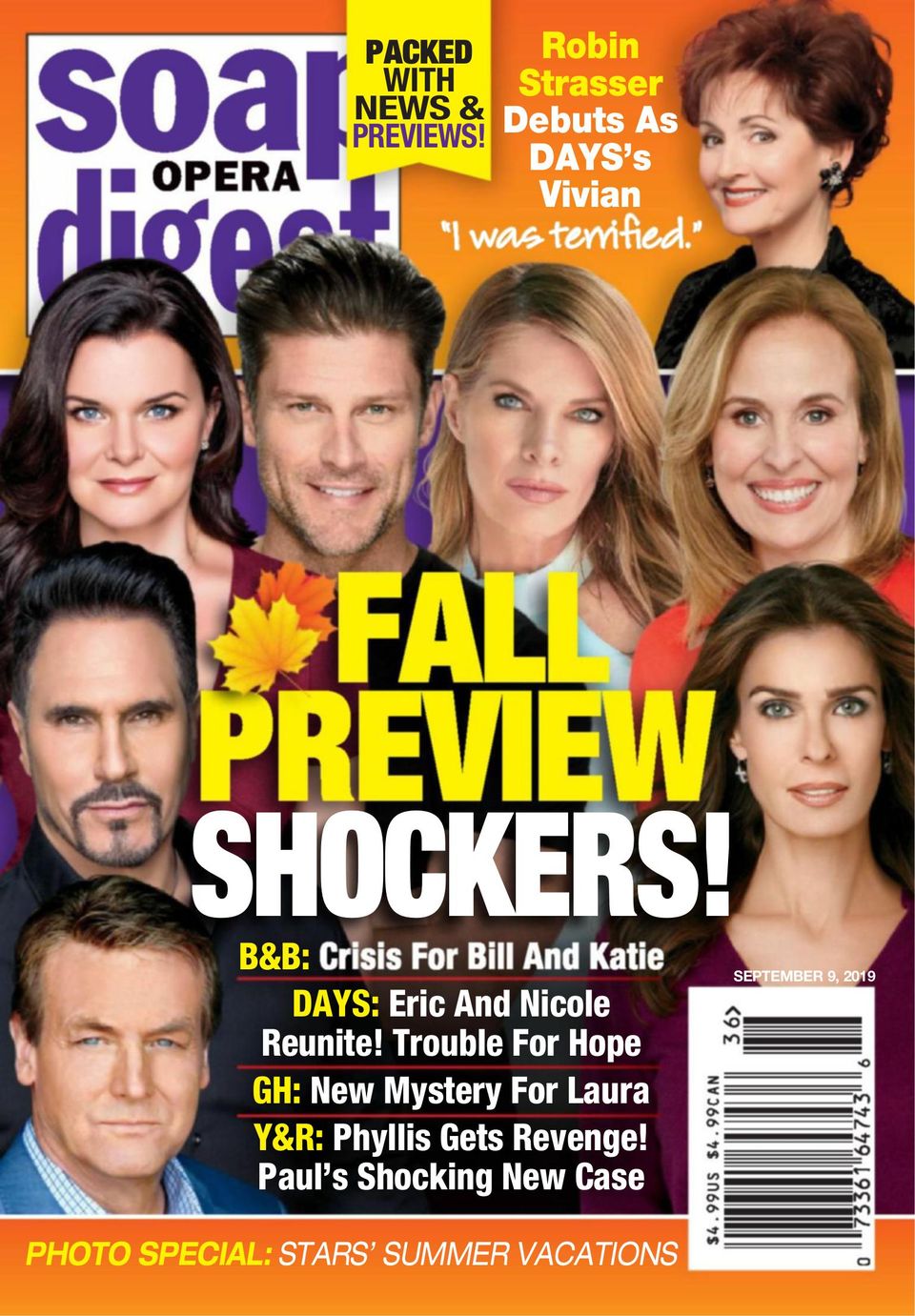 Soap Opera DigestSeptember 9, 2019 Magazine Get your Digital