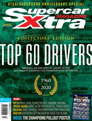 V8X Supercar Magazine - Winter 2020 Issue 117 V8X Supercar Magazine Cover - Winter 2020 Issue 117 Edition