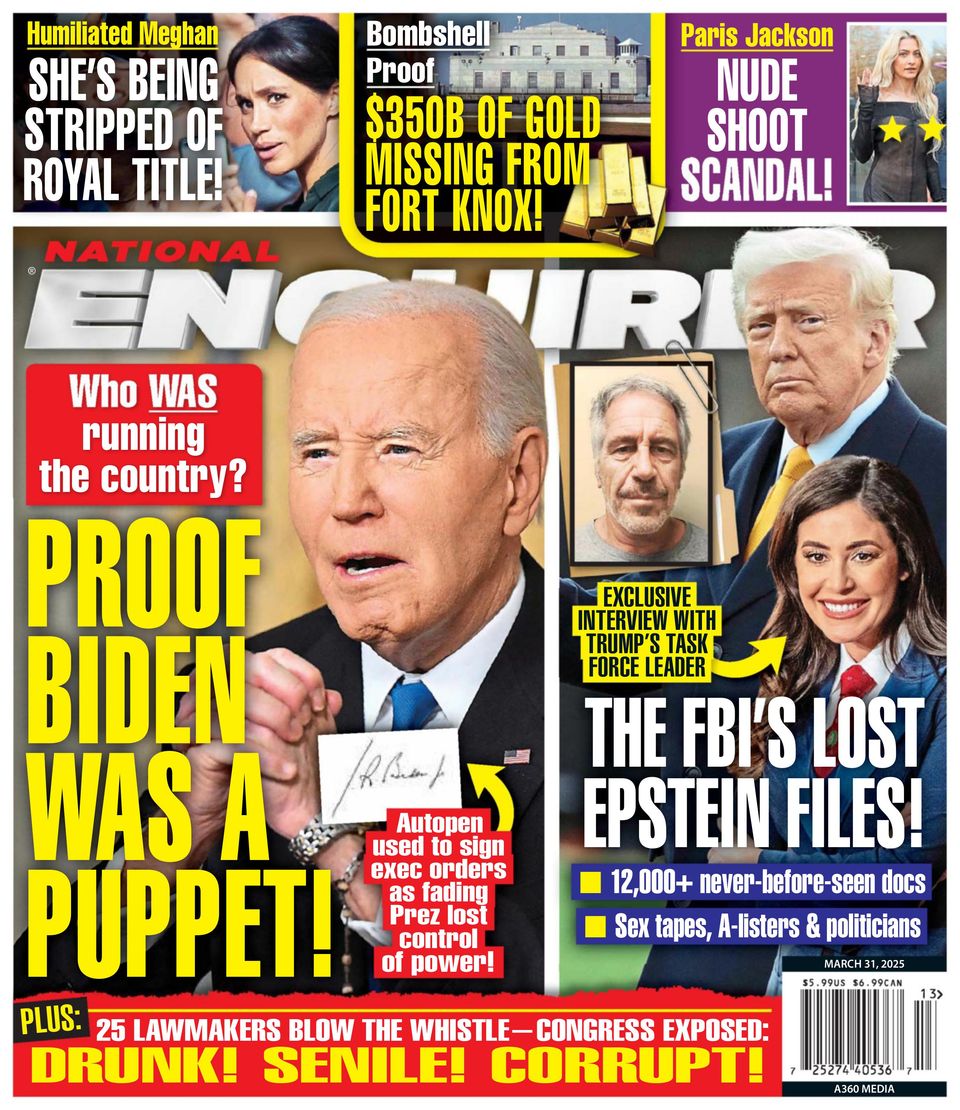 National Enquirer March 31, 2025