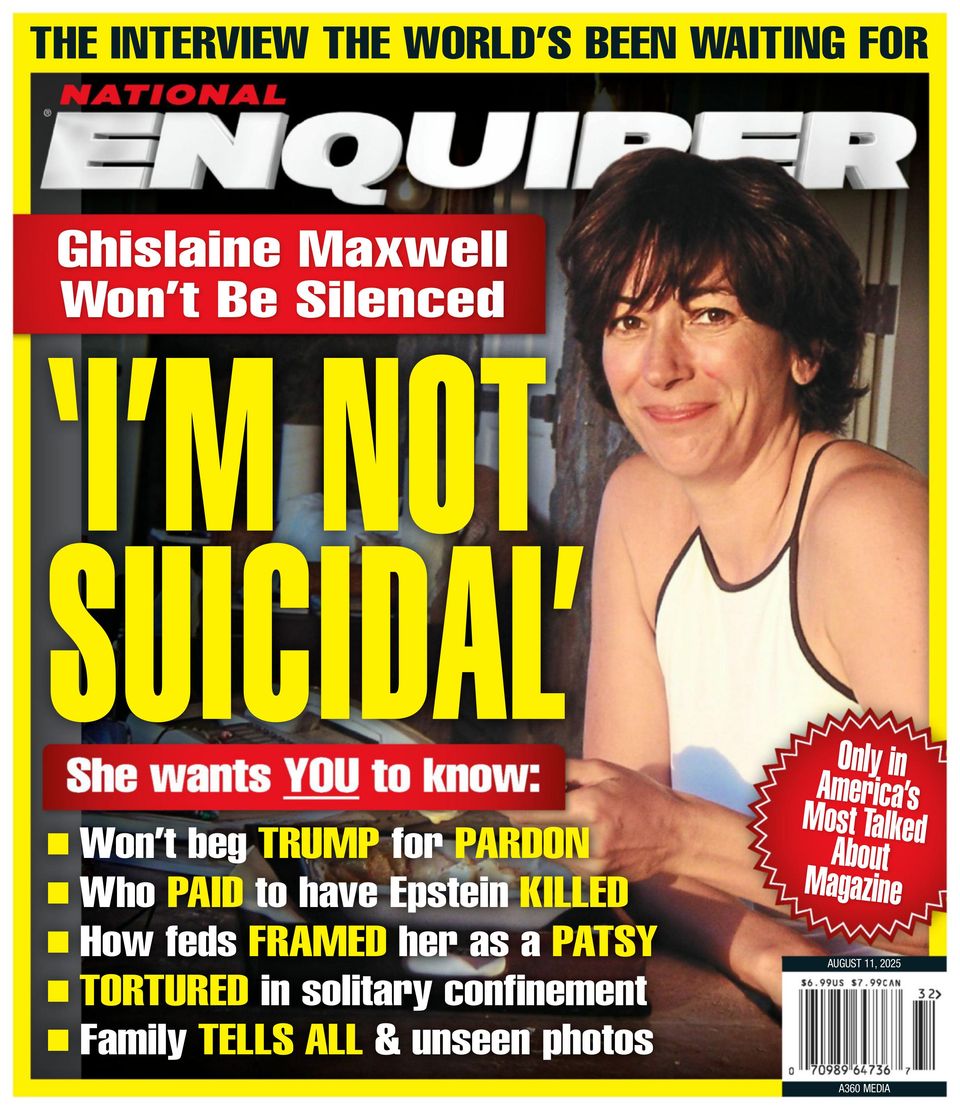National Enquirer August 11, 2025