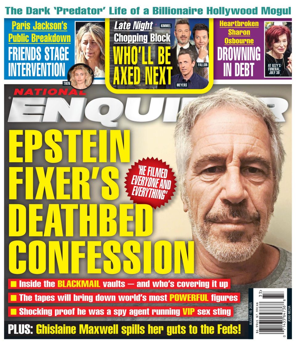 National Enquirer August 18, 2025