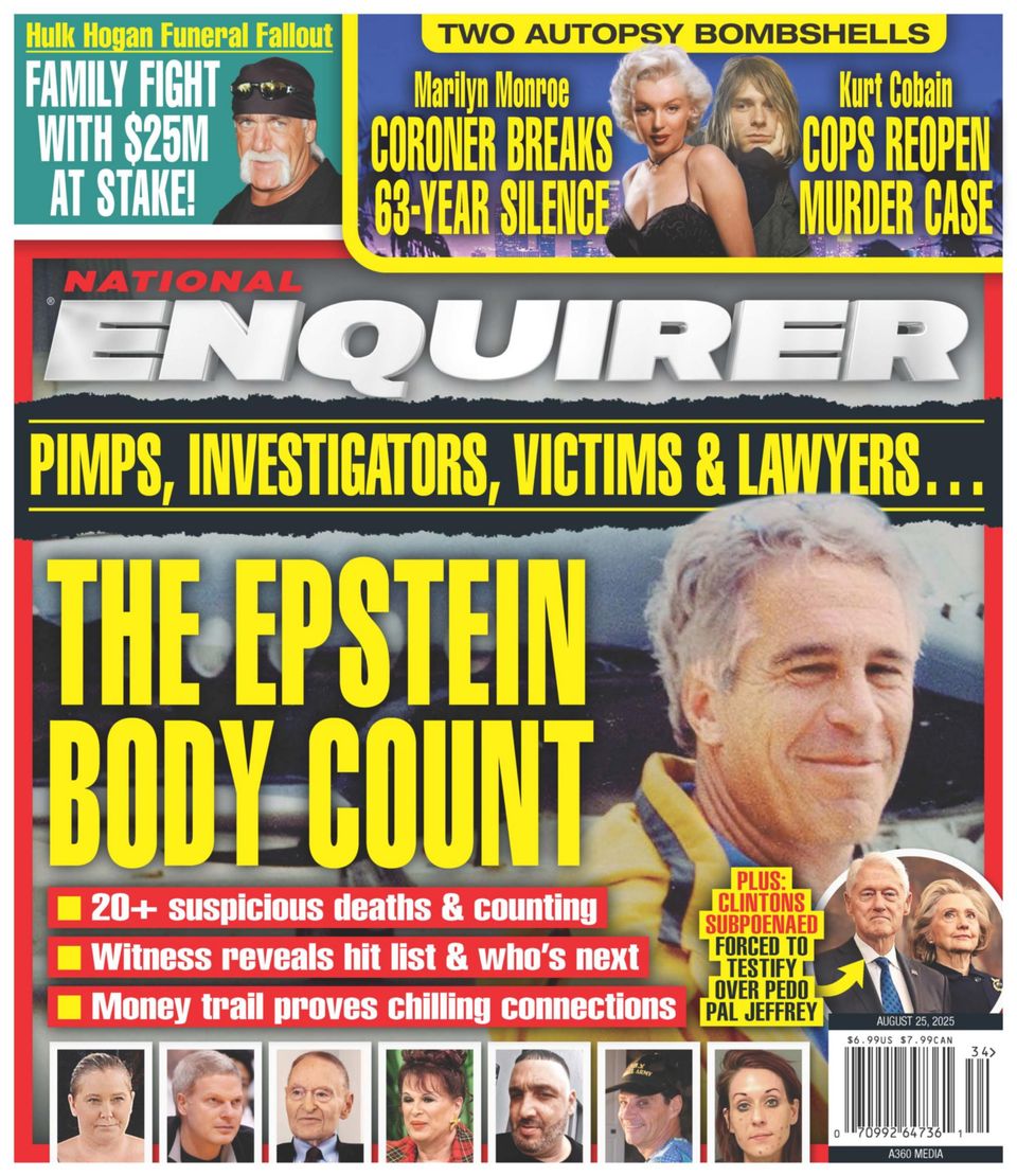National Enquirer August 25, 2025