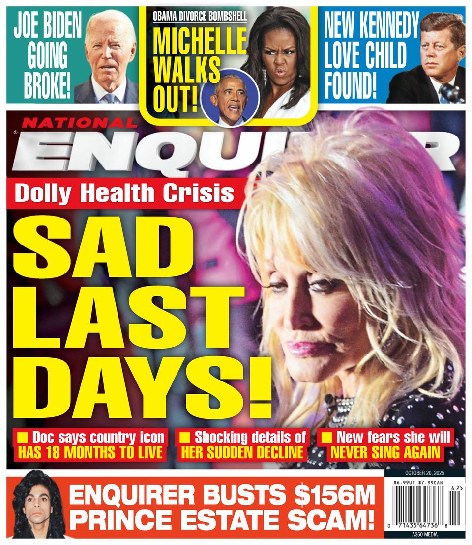 National Enquirer October 20, 2025