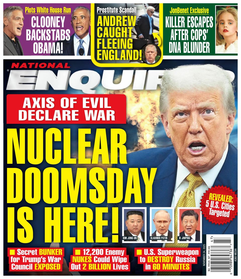 National Enquirer November 24, 2025