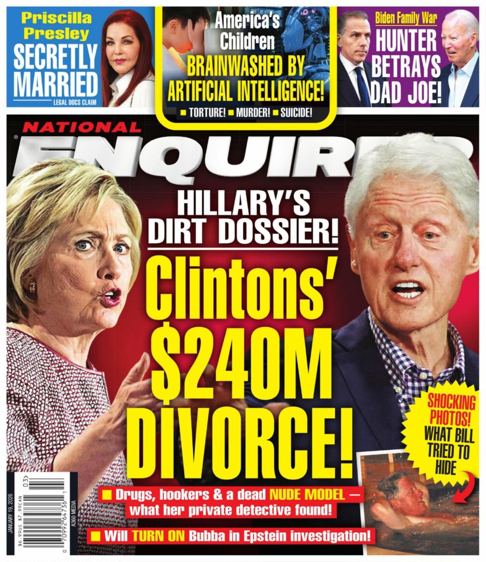 National Enquirer January 19, 2026