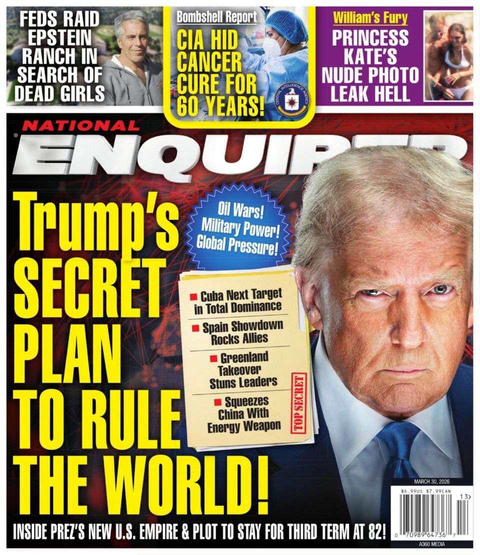 National Enquirer March 30, 2026