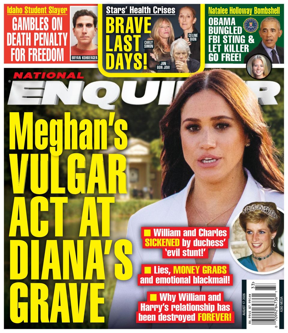 National Enquirer August 17, 2026