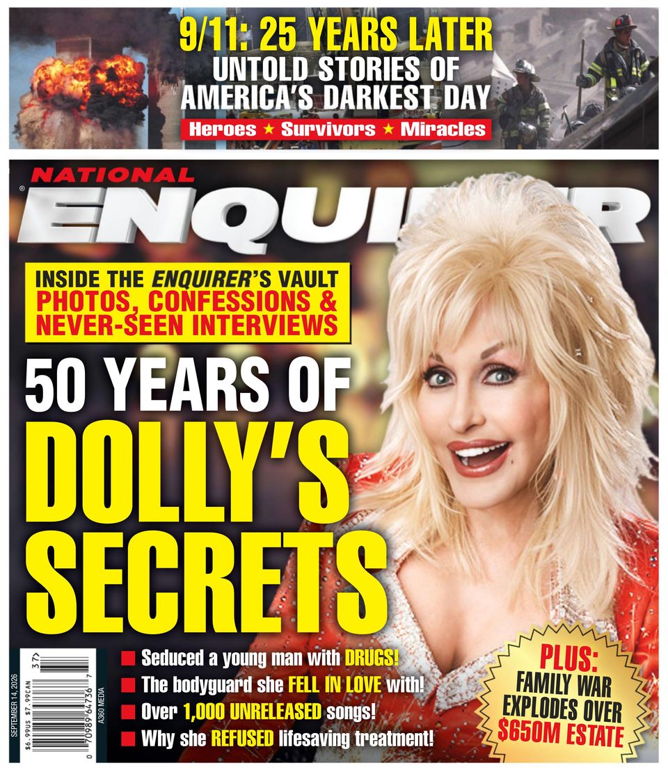 National Enquirer September 14, 2026