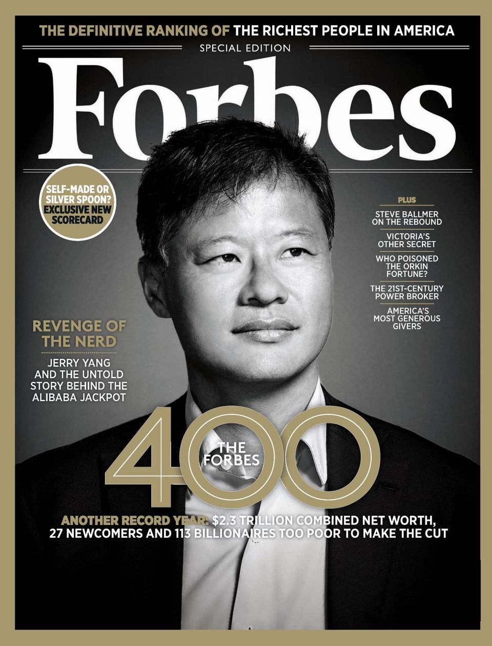 Forbes Cover Page For October