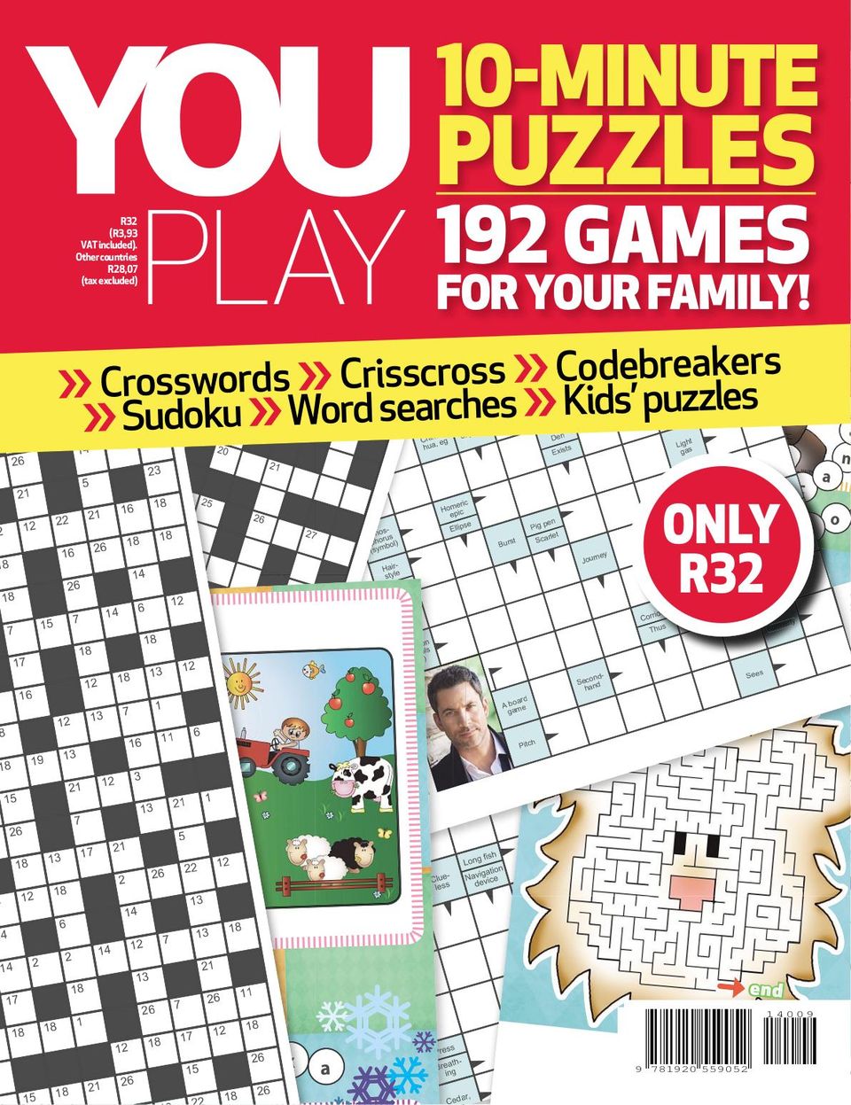YOU Play 10 Minute PuzzlesAnnual 2014 Magazine