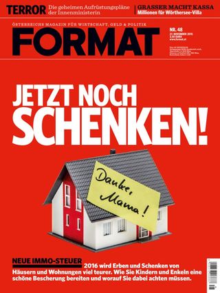 Format - Nr. 51-52 17. Dezember 2015 Format Cover - Nr. 51-52 17. Dezember 2015 Edition