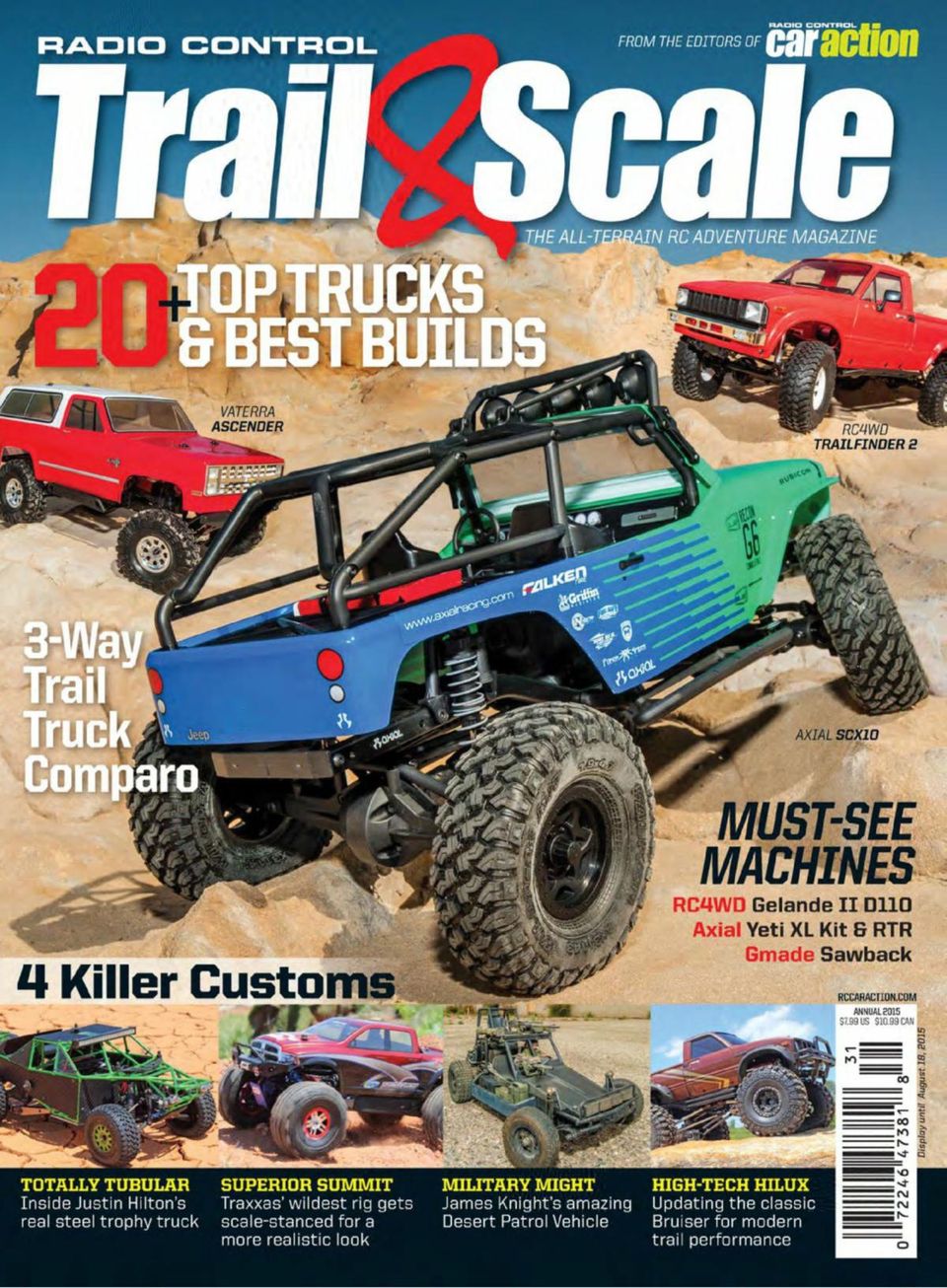 Radio Control Car ActionTrail & Scale 2015 Magazine