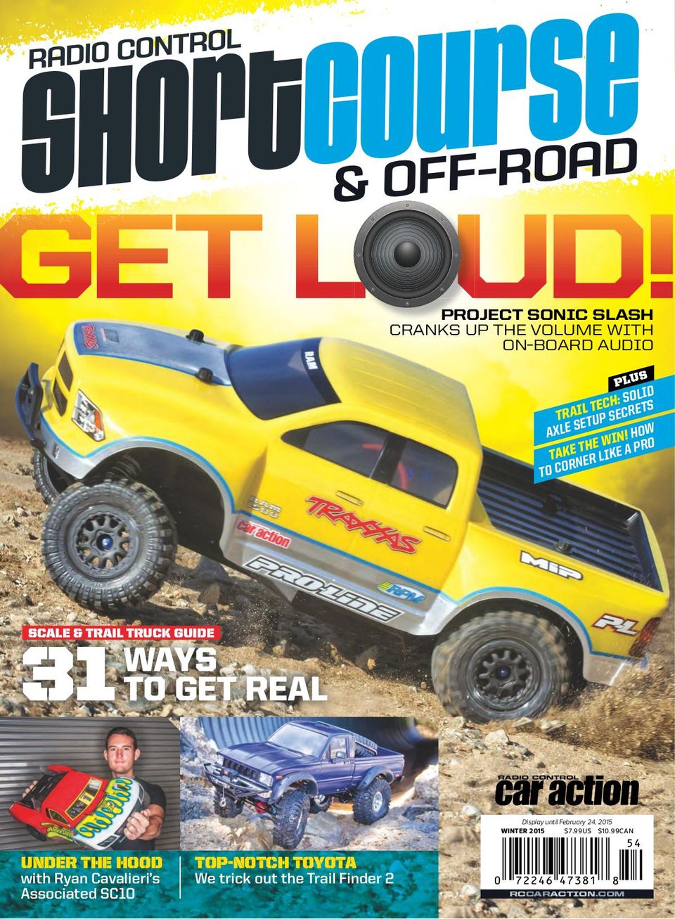 Radio Control Car Action Short Course Winter Magazine