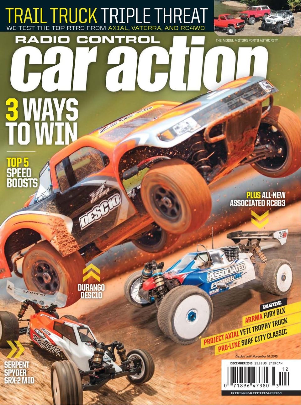 Radio Control Car ActionDecember 2015 Magazine