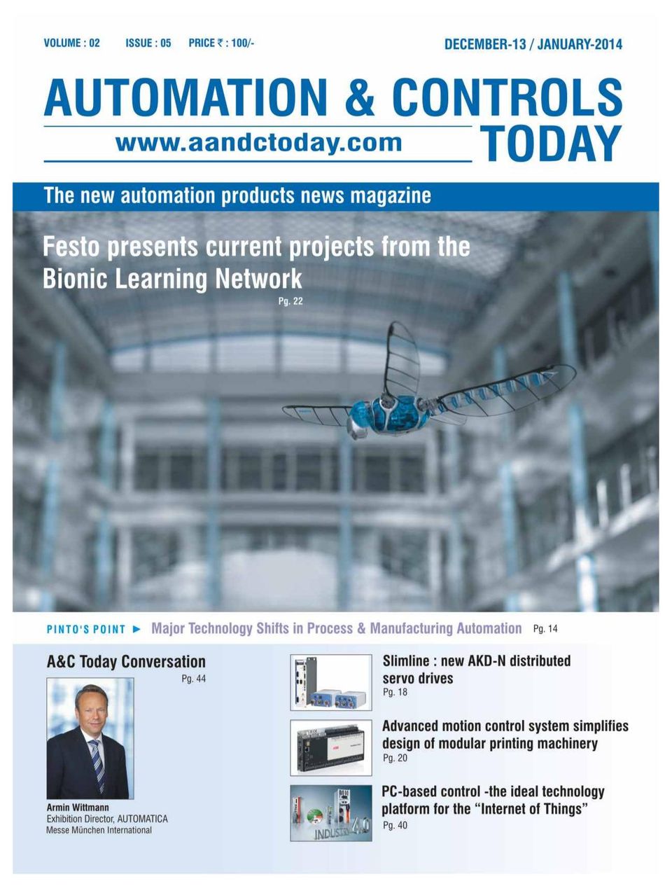 Automation & Controls Today Magazine Get your Digital Subscription