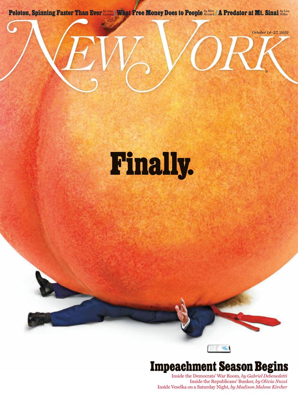 New York magazineOctober 1427, 2019 Magazine