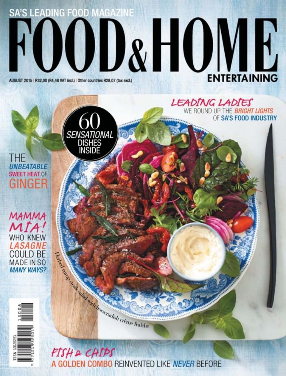 Food & Home EntertainingAugust 2015 Magazine