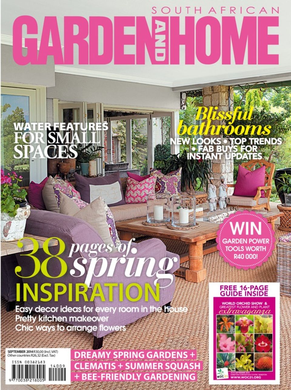 South African Garden and HomeSeptember 2014 Magazine