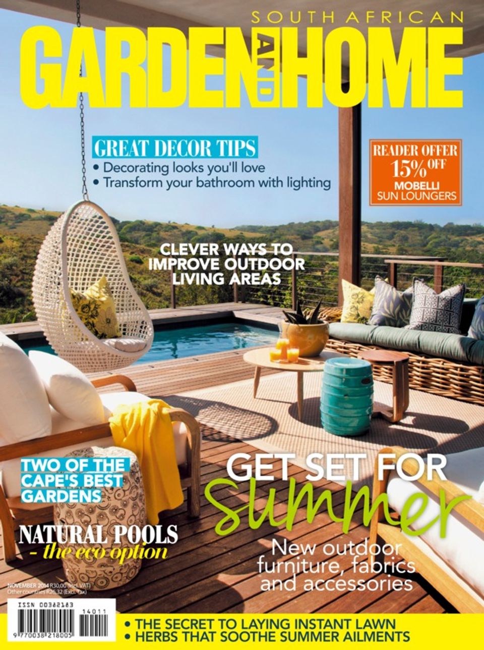 South African Garden And Home November 2014 Magazine