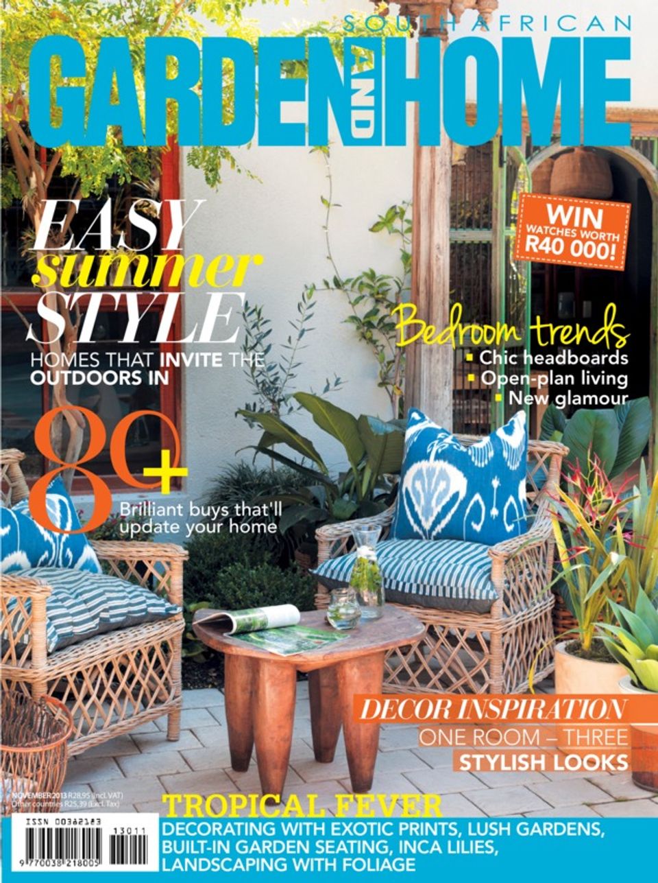 South African Garden And Home November 2013 Magazine